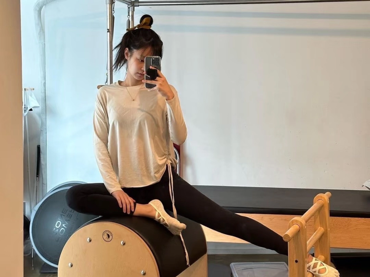 jennie 做皮拉提斯