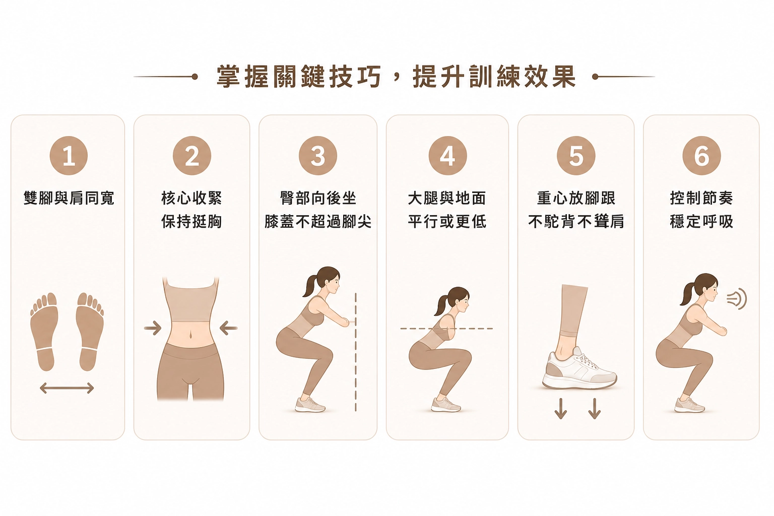 正確深蹲姿勢重點整理：掌握關鍵技巧，提升訓練效果